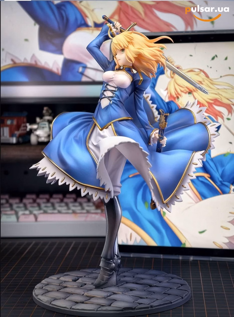 Оригинальная аниме фигурка  «1/7 Scale Saber-Fate/Grand Order-Fix Cast Studio», фото 6