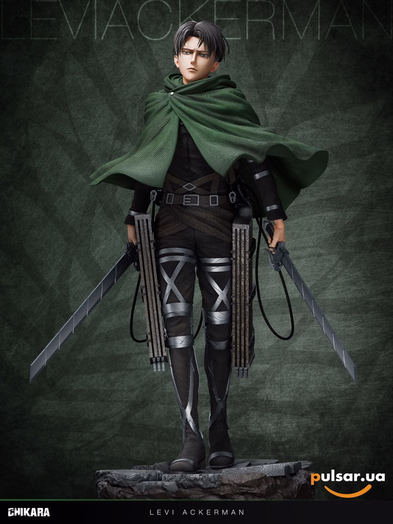 Оригінальна аніме фігурка «1/6 Scale Levi Ackerman-Attack on Titan-CHIKARA Studio», фото 5
