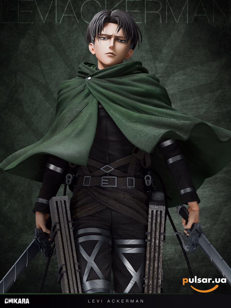 Оригінальна аніме фігурка «1/6 Scale Levi Ackerman-Attack on Titan-CHIKARA Studio», фото 6