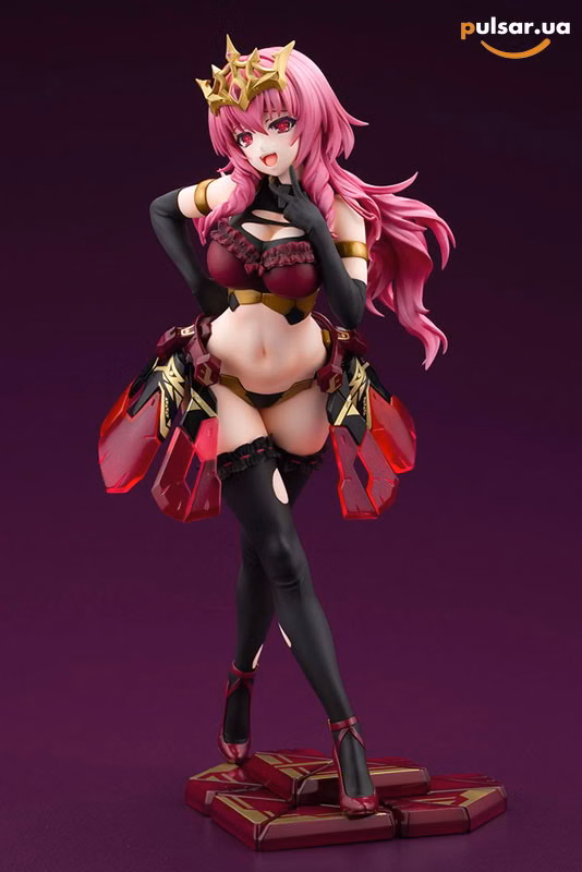 Оригінальна аніме фігурка «Frame Arms Girl Durga I DARKNESS QUEEN Ver. Complete Figure»