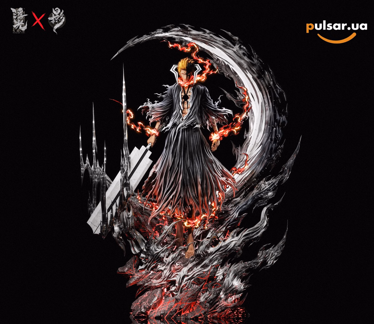 Оригінальна аніме фігурка «1/6 Scale Ichigo-Bleach-Floating Light and LueYing Studio»