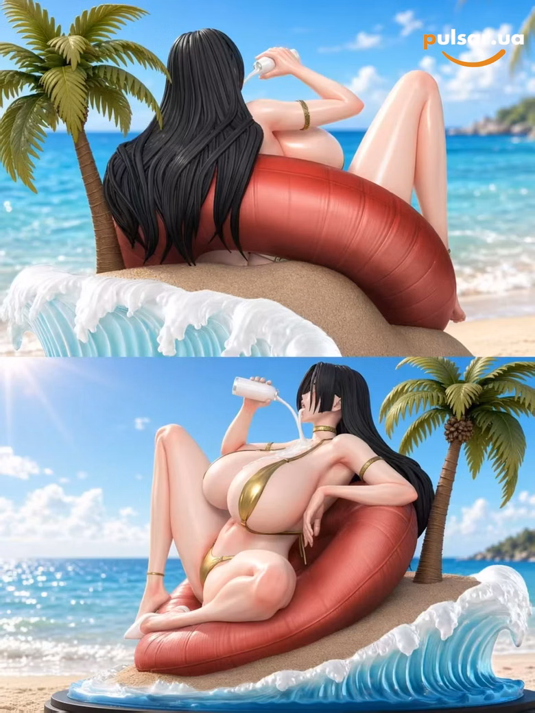 Оригінальна аніме фігурка «1/6 Scale Boa Hancock-One Piece-Lazy Cat Studio», фото 2
