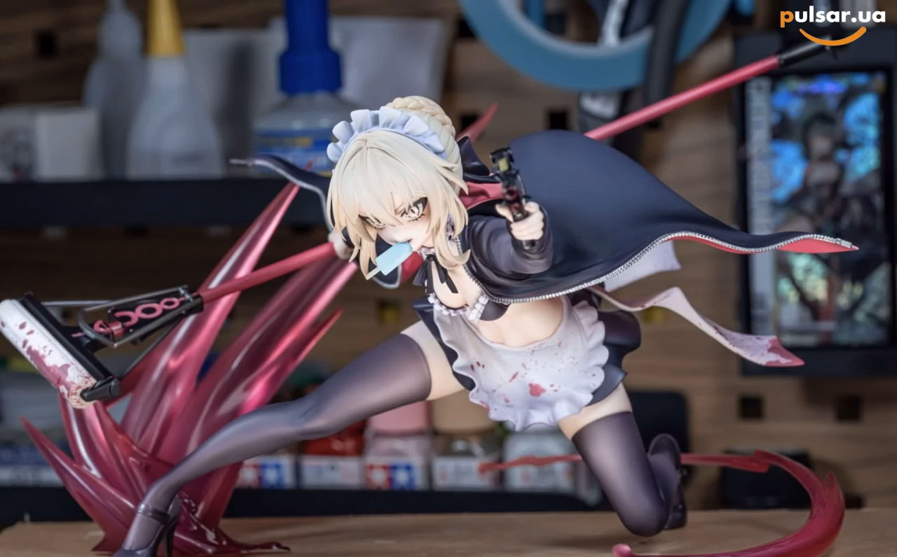 Оригинальная аниме фигурка  «1/7 Scale Alter Maid Saber-Fate/Grand Order-Fix Cast Studio», фото 3