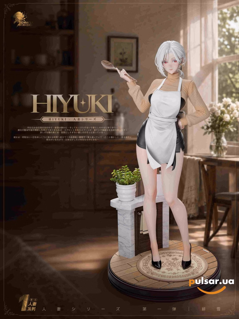 Оригінальна аніме фігурка  «Miracle Workshop 1/4 Hiyuki – Wuthering Waves GK Statue»