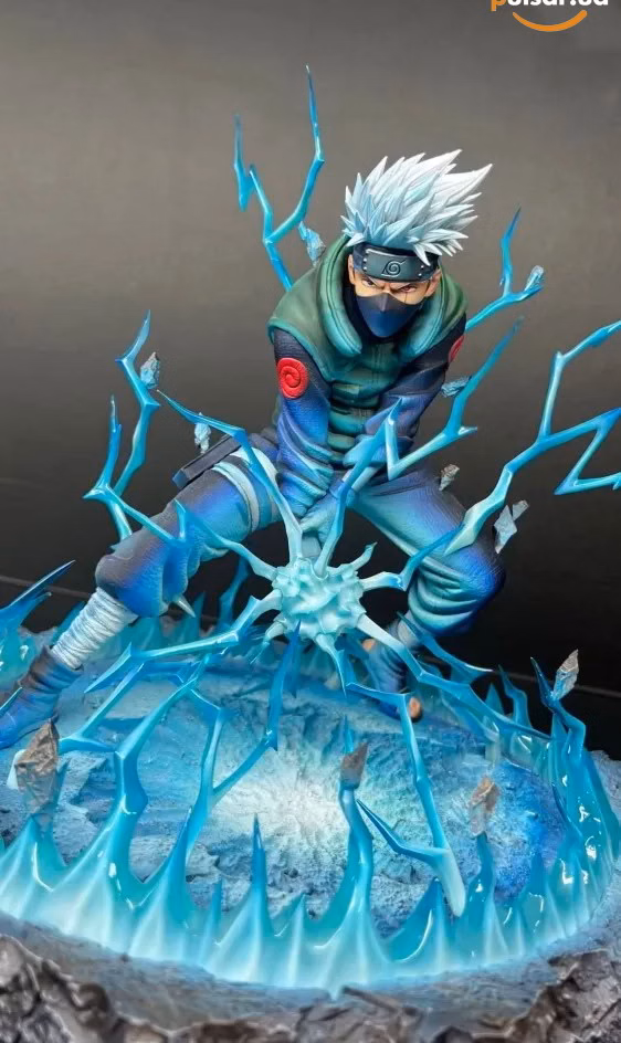 Оригінальна аніме фігурка  «Pick Stars Studio Naruto Kakashi Hatake 1/6 Resin Statue», фото 5