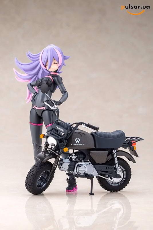 Оригінальна аніме фігурка   «Megami Device PUNI*MOFU RACING LANG with Honda Z50J Gorilla Plastic Mode», фото 13