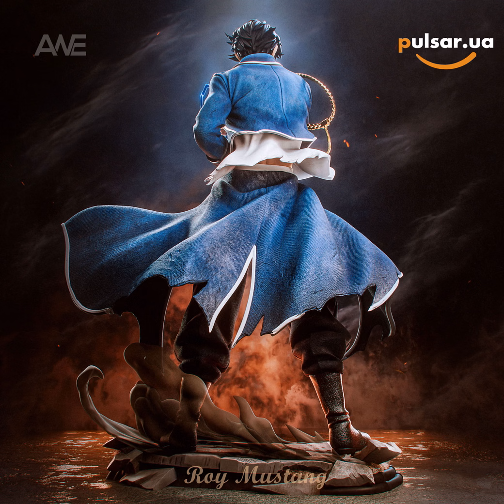 Оригінальна аніме фігурка «Roy Mustang-Fullmetal Alchemist-ANE Studio», фото 3