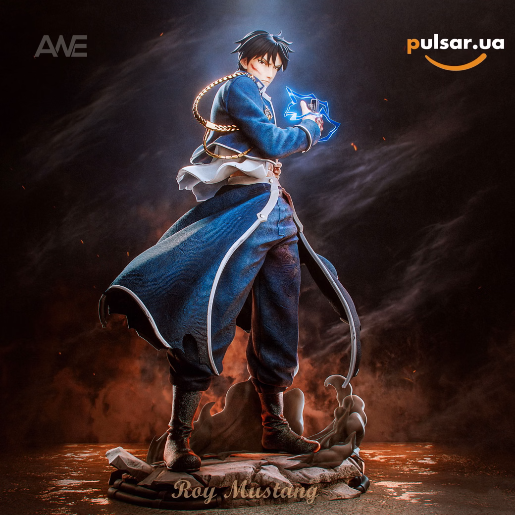 Оригінальна аніме фігурка «Roy Mustang-Fullmetal Alchemist-ANE Studio», фото 2