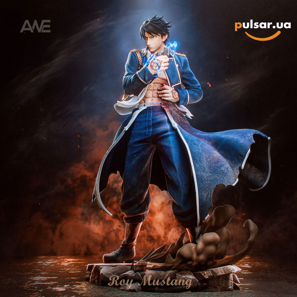 Оригінальна аніме фігурка «Roy Mustang-Fullmetal Alchemist-ANE Studio», фото 5
