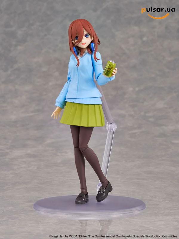 Оригінальна аніме фігурка  «KADOKAWA PLASTIC MODEL SERIES The Quintessential Quintuplets Specials - Miku Nakano Special Set»