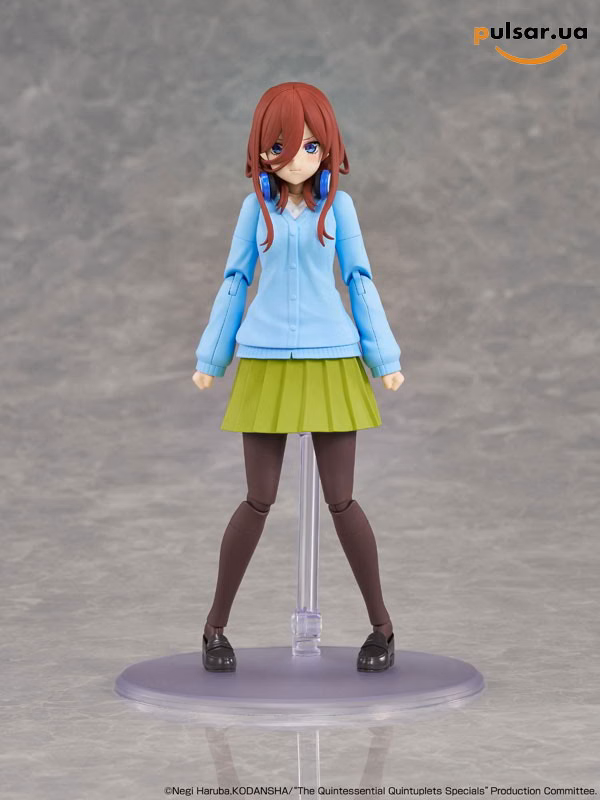 Оригінальна аніме фігурка  «KADOKAWA PLASTIC MODEL SERIES The Quintessential Quintuplets Specials - Miku Nakano Special Set», фото 4