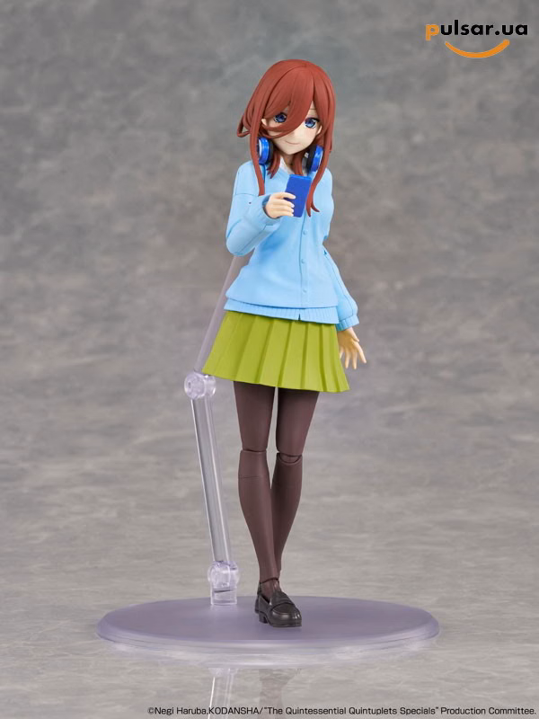 Оригінальна аніме фігурка  «KADOKAWA PLASTIC MODEL SERIES The Quintessential Quintuplets Specials - Miku Nakano Special Set», фото 6