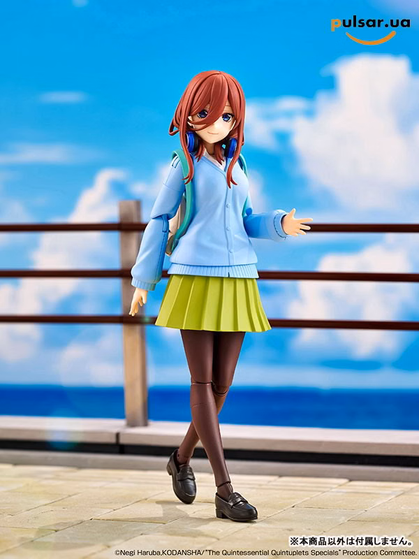 Оригінальна аніме фігурка  «KADOKAWA PLASTIC MODEL SERIES The Quintessential Quintuplets Specials - Miku Nakano Special Set», фото 12