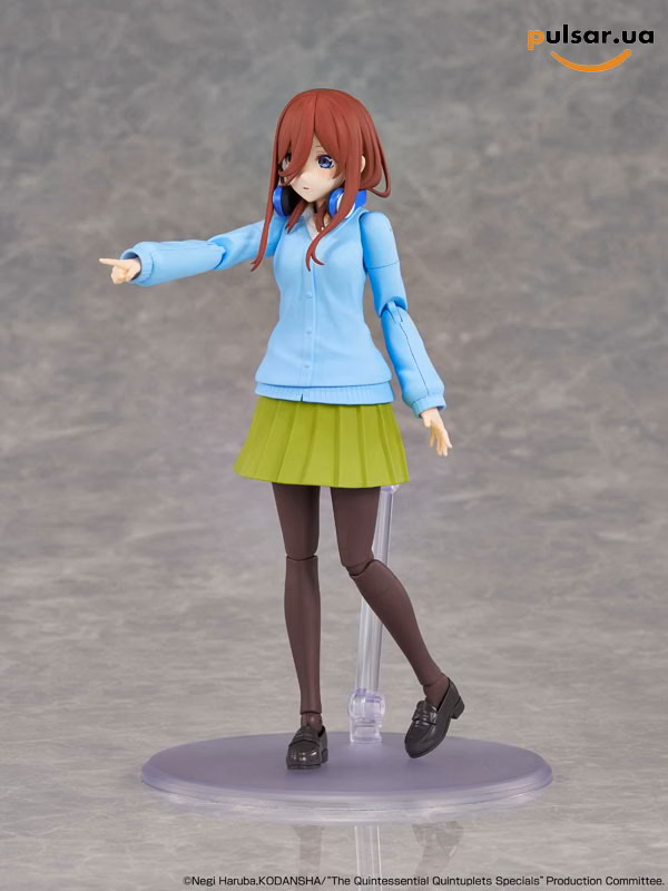 Оригінальна аніме фігурка  «KADOKAWA PLASTIC MODEL SERIES The Quintessential Quintuplets Specials - Miku Nakano Special Set», фото 13