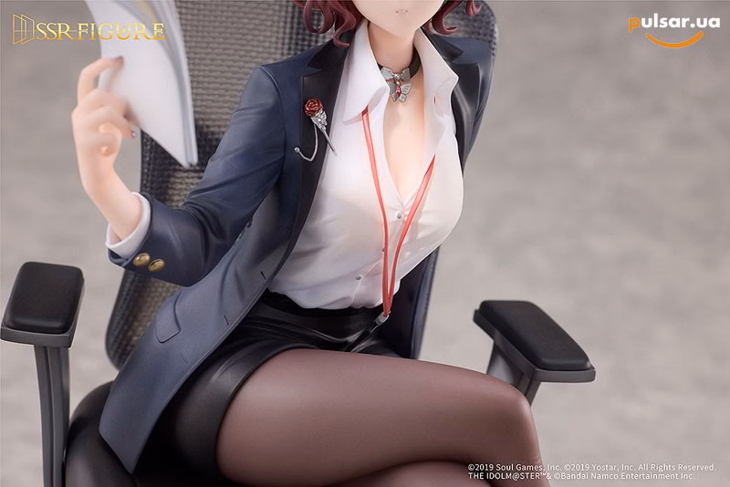 Оригінальна аніме фігурка  «SSR FIGURE THE IDOLM@STER SHINY COLORS x Mahjong Soul Madoka Higuchi Effortless Work Ver. Figure», фото 7