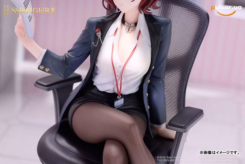 Оригінальна аніме фігурка  «SSR FIGURE THE IDOLM@STER SHINY COLORS x Mahjong Soul Madoka Higuchi Effortless Work Ver. Figure», фото 8