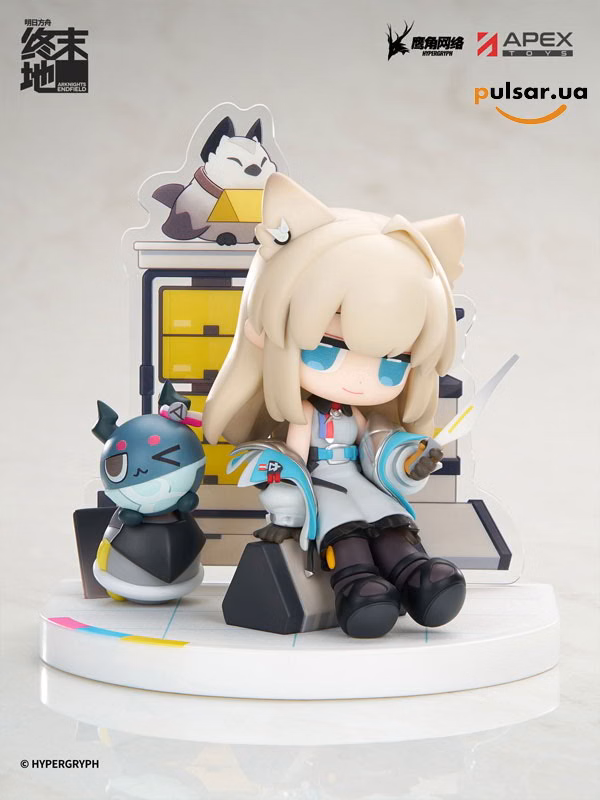 Оригинальная аниме фигурка «Cuties Series Arknights: Endfield Perlica Complete Figure»