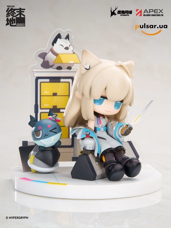 Оригинальная аниме фигурка «Cuties Series Arknights: Endfield Perlica Complete Figure», фото 2