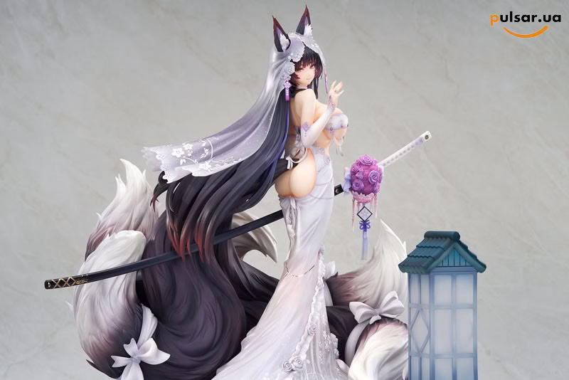 Оригинальная аниме фигурка «Azur Lane Musashi Purest Wisteria Ver. 1/7 Complete Figure», фото 5