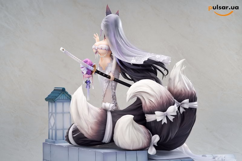Оригинальная аниме фигурка «Azur Lane Musashi Purest Wisteria Ver. 1/7 Complete Figure», фото 8