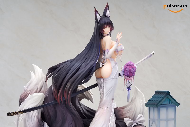 Оригинальная аниме фигурка «Azur Lane Musashi Purest Wisteria Ver. 1/7 Complete Figure», фото 9