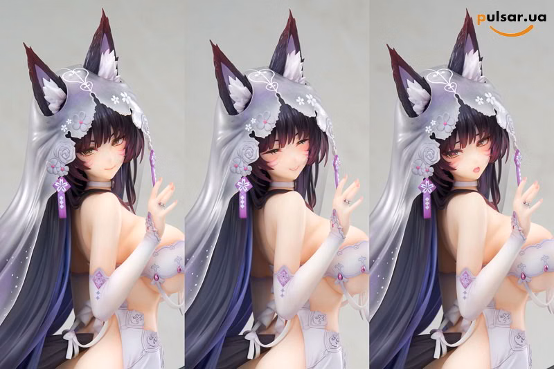 Оригинальная аниме фигурка «Azur Lane Musashi Purest Wisteria Ver. 1/7 Complete Figure», фото 10