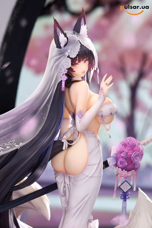 Оригинальная аниме фигурка «Azur Lane Musashi Purest Wisteria Ver. 1/7 Complete Figure»