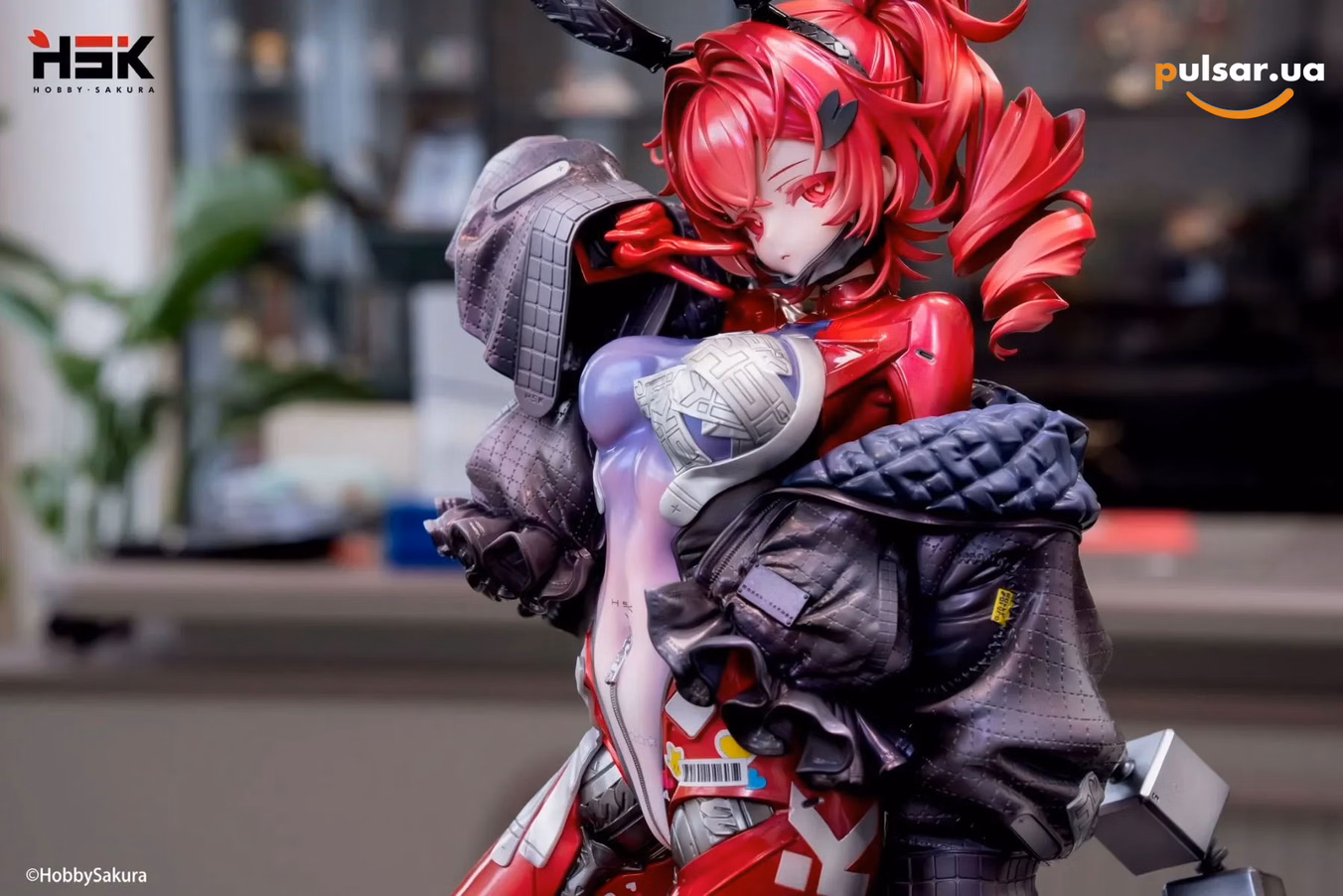 Оригінальна аніме фігурка  «Hobby Sakura Kanban Musume Nana Gokusoku Hiou Ver. 1/4 Scale Statue», фото 5