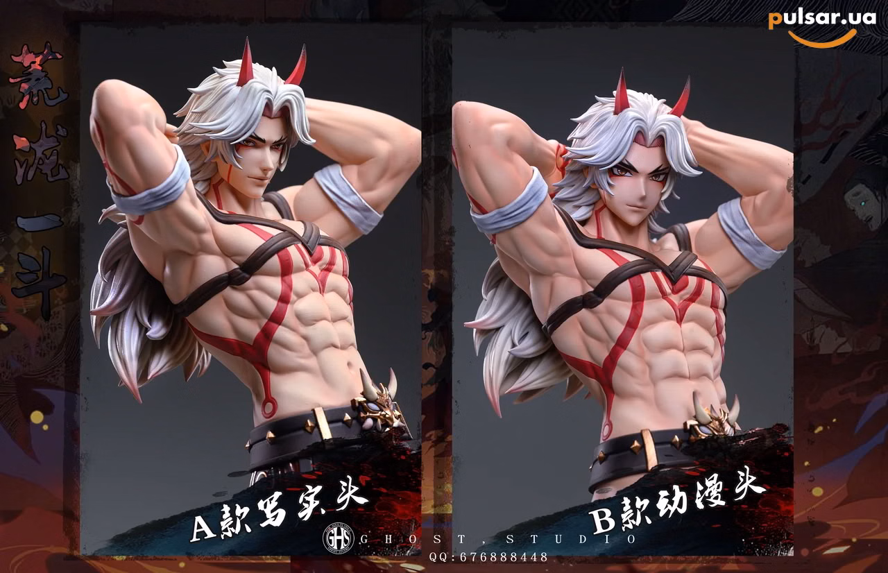 Оригінальна аніме фігурка «Ghost Studio Genshin Impact Arataki Itto – 1/6 Scale Collectible Figure», фото 4