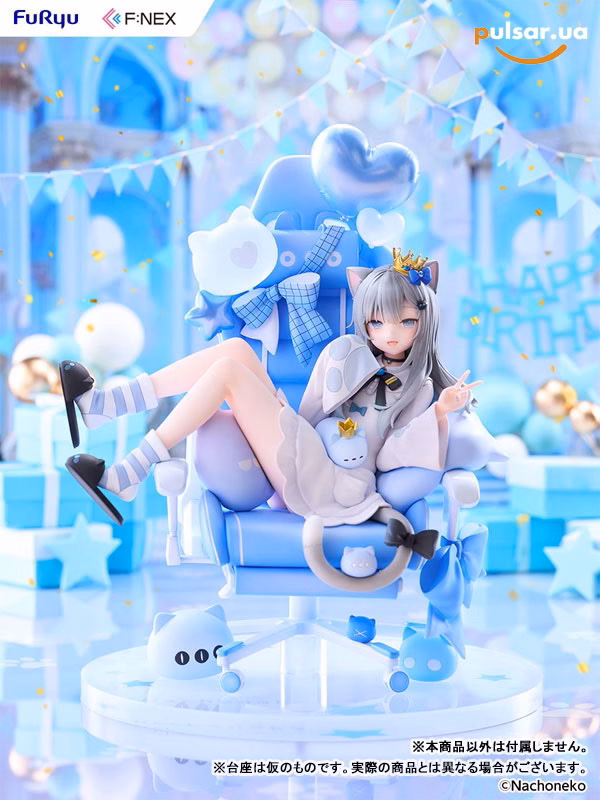 Оригінальна аніме фігурка «Nachoneko Birthday ver. 1/7 Scale Figure», фото 2