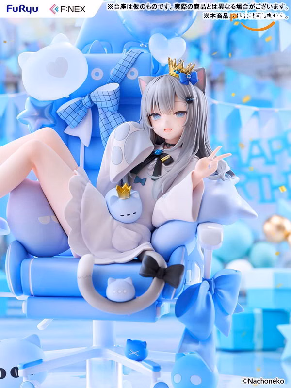 Оригінальна аніме фігурка «Nachoneko Birthday ver. 1/7 Scale Figure», фото 7