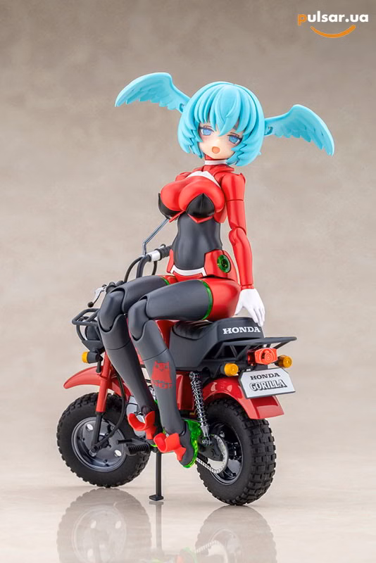 Оригінальна аніме фігурка «Megami Device PUNI*MOFU RACING XIAO with Honda Z50J Gorilla Plastic Model»