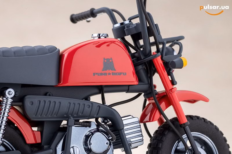Оригінальна аніме фігурка «Megami Device PUNI*MOFU RACING XIAO with Honda Z50J Gorilla Plastic Model», фото 11