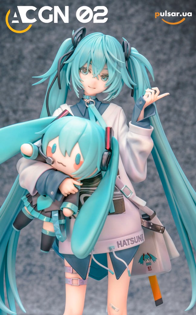 Оригінальна аніме фігурка «1/7 Scale Hatsune Miku with Doll-Vocaloid-ACGN 02 Studio», фото 2