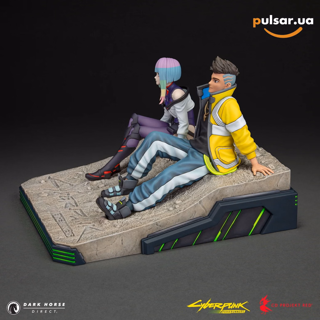Оригинальная аниме фигурка «Cyberpunk: Edgerunners - David and Lucy on the Moon Premium Statue», фото 7