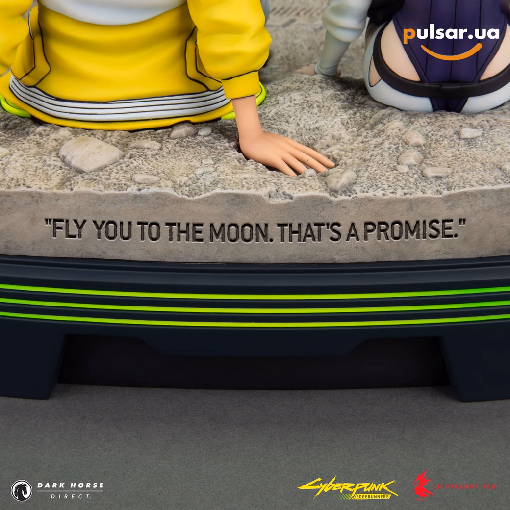 Оригинальная аниме фигурка «Cyberpunk: Edgerunners - David and Lucy on the Moon Premium Statue», фото 11