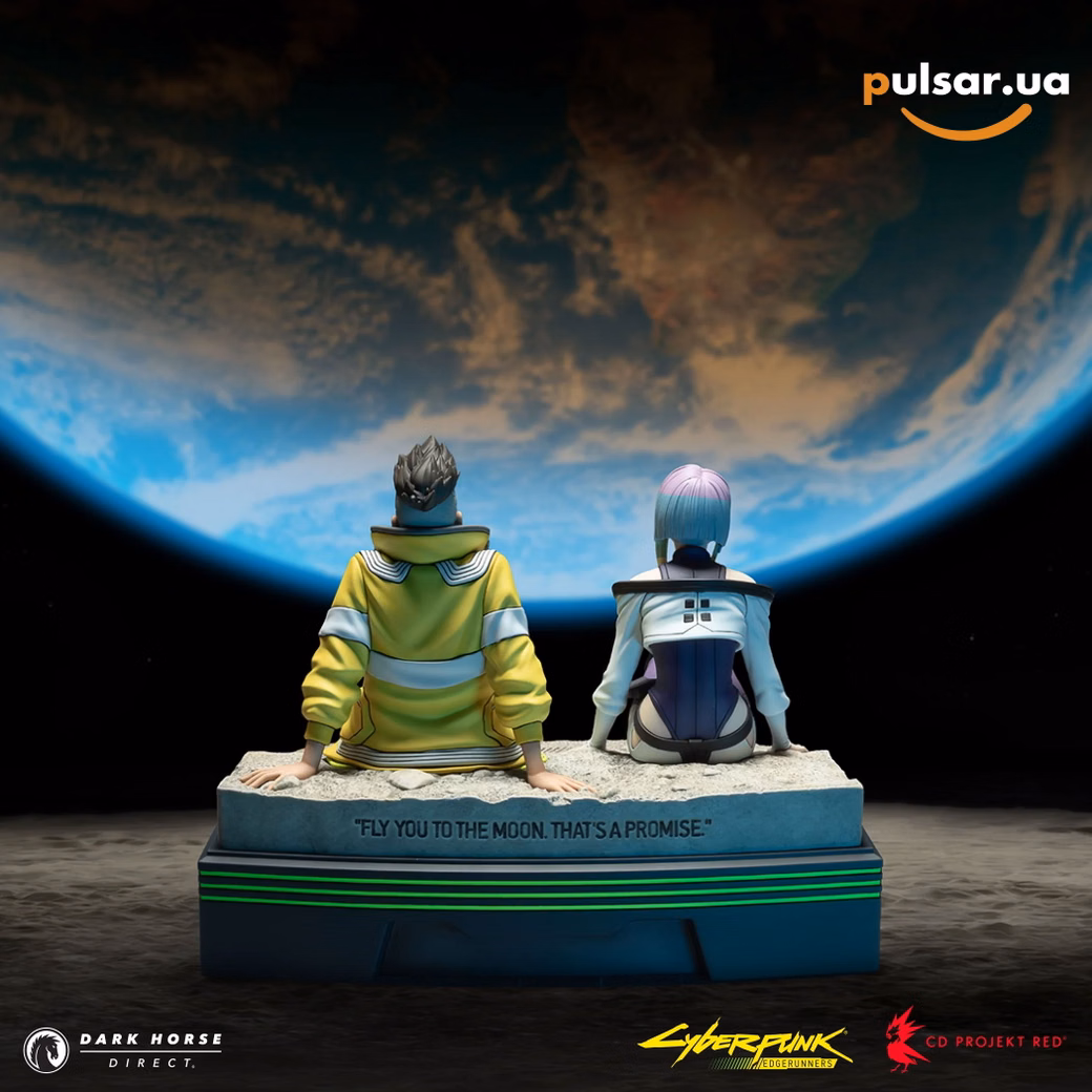 Оригинальная аниме фигурка «Cyberpunk: Edgerunners - David and Lucy on the Moon Premium Statue», фото 12