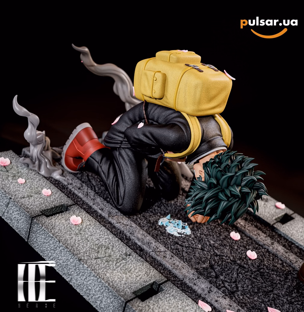 Оригінальна аніме фігурка «1/4 Scale Where the Story Begins All Might and Deku-My Hero Academia-Héroe Collectibles Studio», фото 10