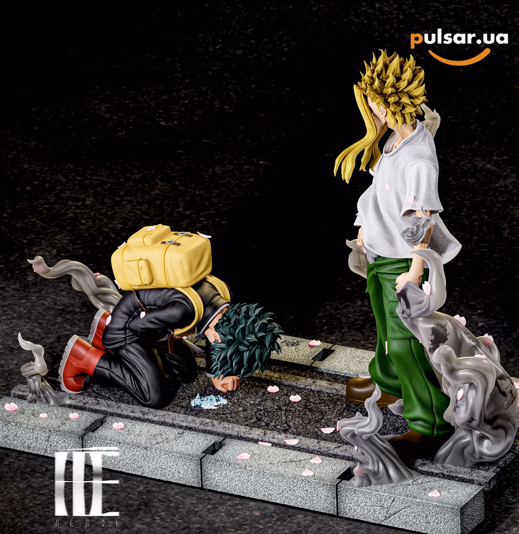 Оригінальна аніме фігурка «1/4 Scale Where the Story Begins All Might and Deku-My Hero Academia-Héroe Collectibles Studio», фото 5