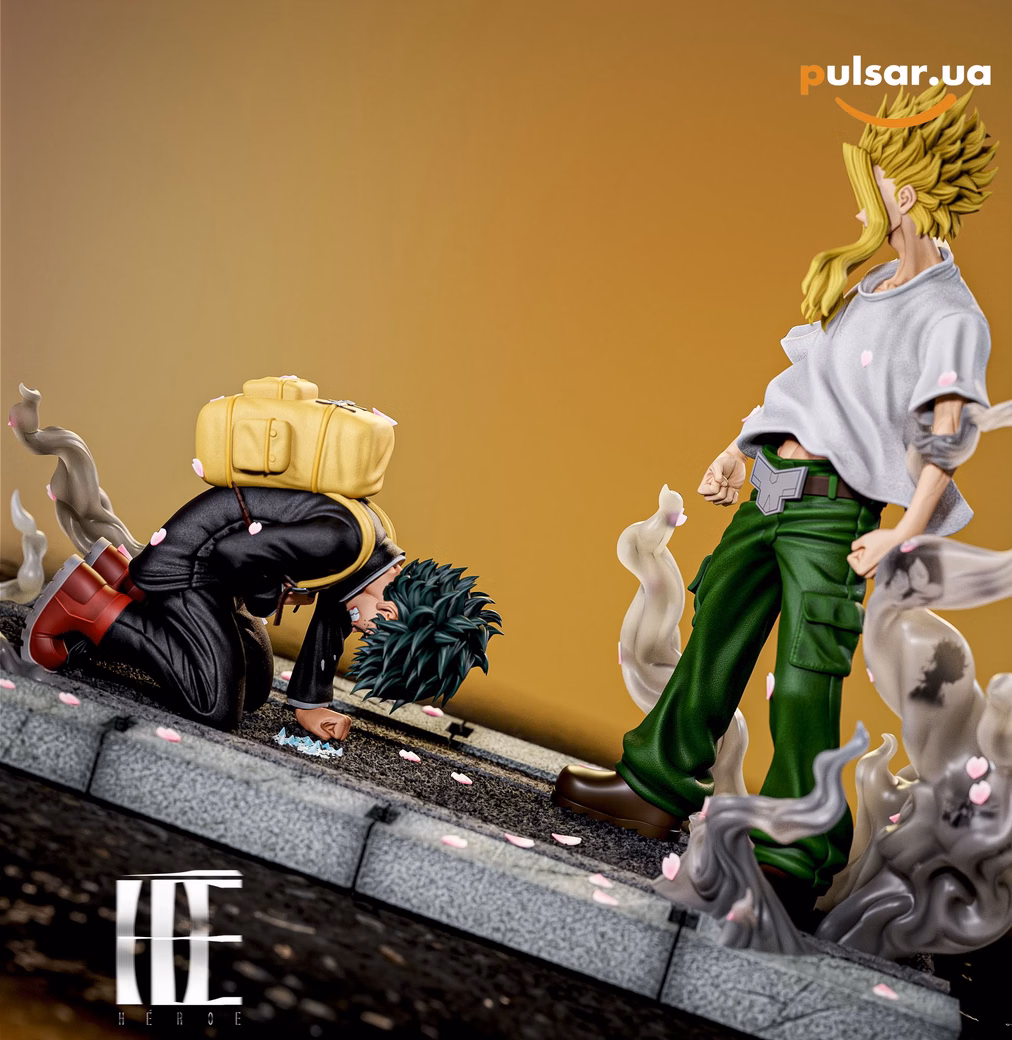 Оригінальна аніме фігурка «1/4 Scale Where the Story Begins All Might and Deku-My Hero Academia-Héroe Collectibles Studio»