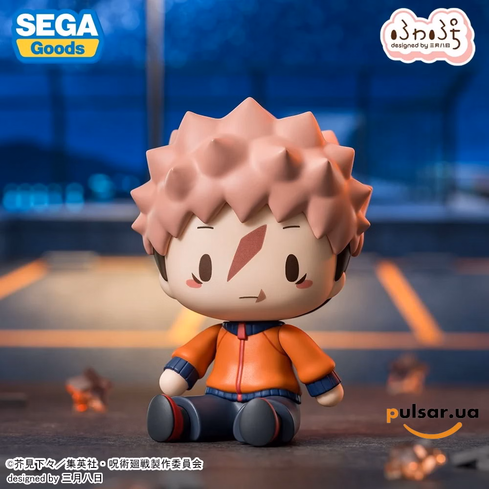 Оригінальна аніме фігурка  «Jujutsu Kaisen The Culling Game Fuwapuchi Deformed Figure - Yuji Itadori», фото 2