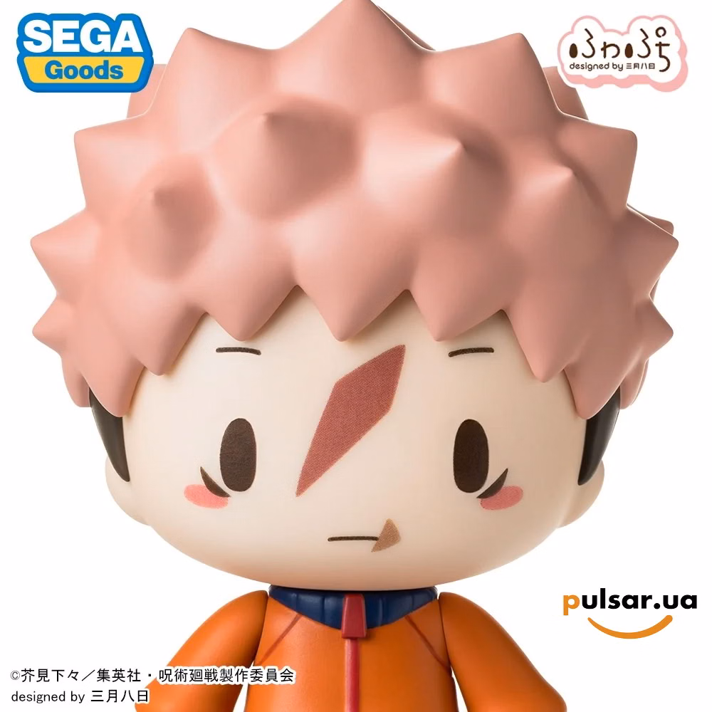 Оригінальна аніме фігурка  «Jujutsu Kaisen The Culling Game Fuwapuchi Deformed Figure - Yuji Itadori», фото 7
