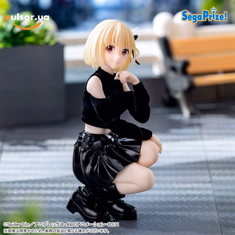 Оригінальна аніме фігурка «Lycoris Recoil High Premium Figure - Chisato Nishikigi Street Snap Vol2 Ver. »