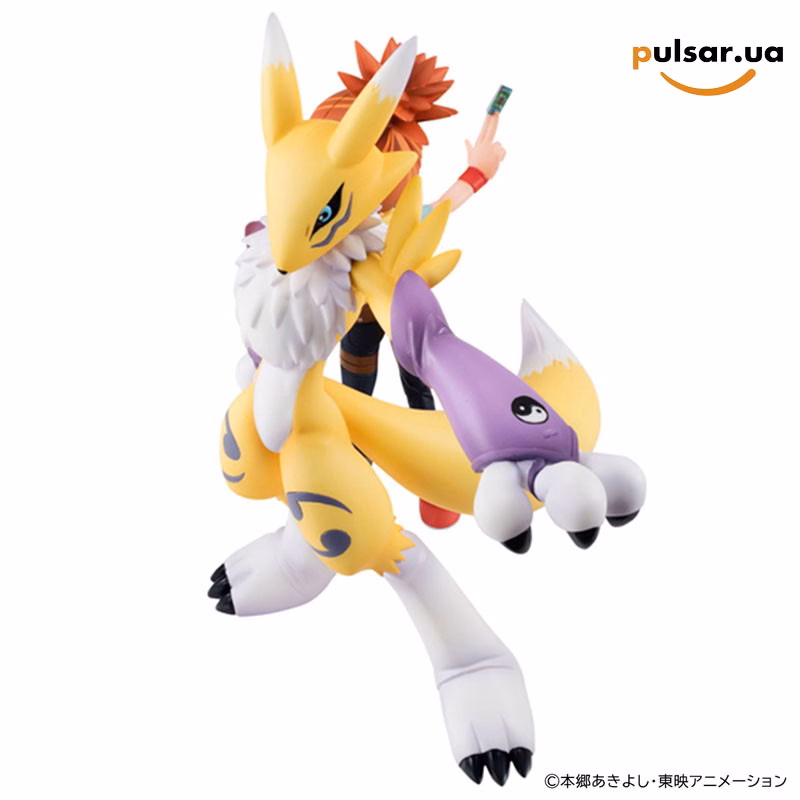 Оригінальна аніме фігурка «G.E.M. Series Digimon Tamers Renamon & Rika Nonaka Complete Figure», фото 6