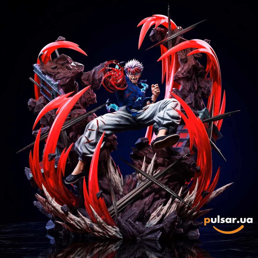 Оригінальна аніме фігурка «1/6 Scale Gojo Satoru with LED-Jujutsu Kaisen-Zenkai Studio»
