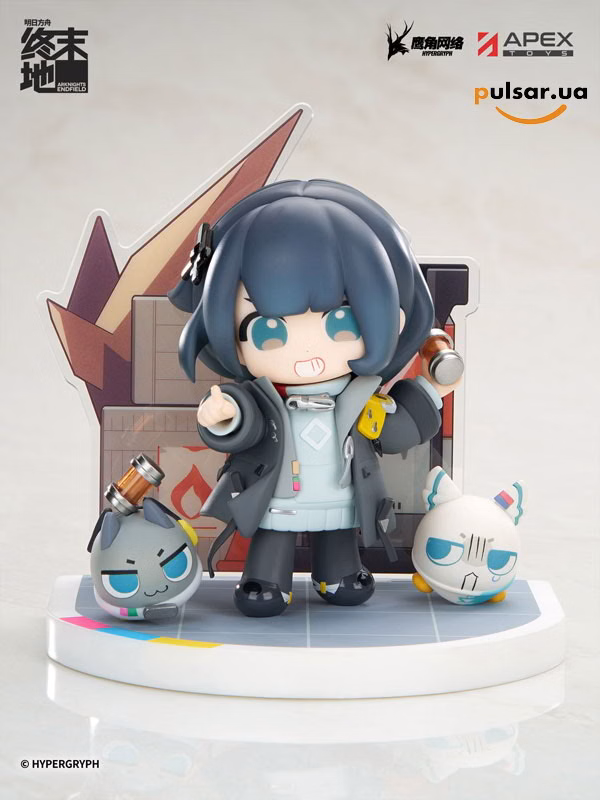 Оригинальная аниме фигурка  «Cuties Series Arknights: Endfield Endministrator [Female] Complete Figure»