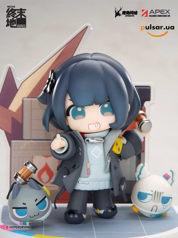 Оригинальная аниме фигурка  «Cuties Series Arknights: Endfield Endministrator [Female] Complete Figure», фото 3