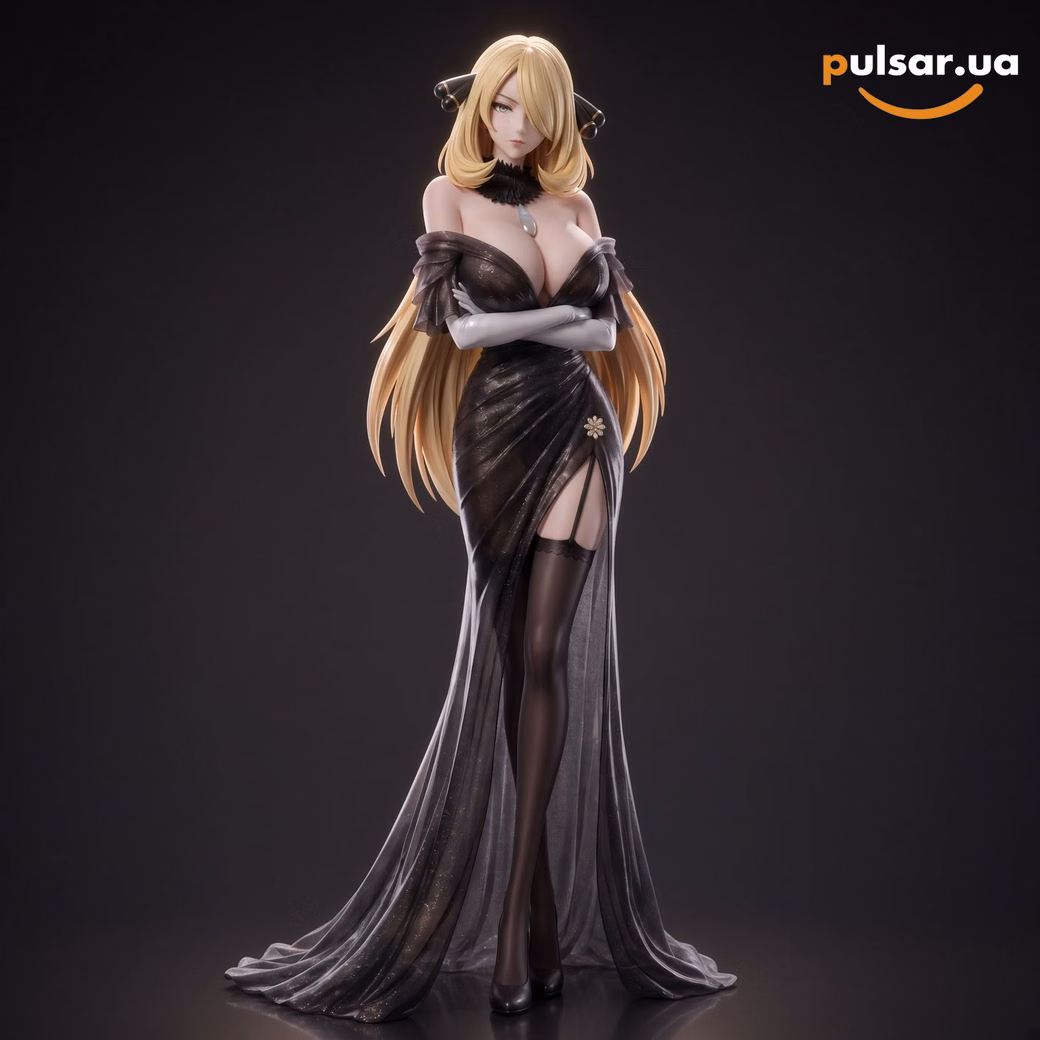 Оригінальна аніме фігурка   «CDKey × PG Studio Pokémon Cynthia 1/6 Scale Statue»