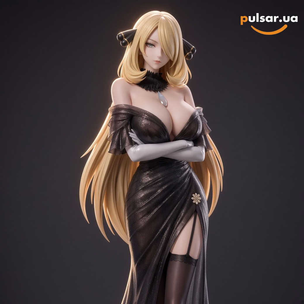 Оригінальна аніме фігурка   «CDKey × PG Studio Pokémon Cynthia 1/6 Scale Statue», фото 3