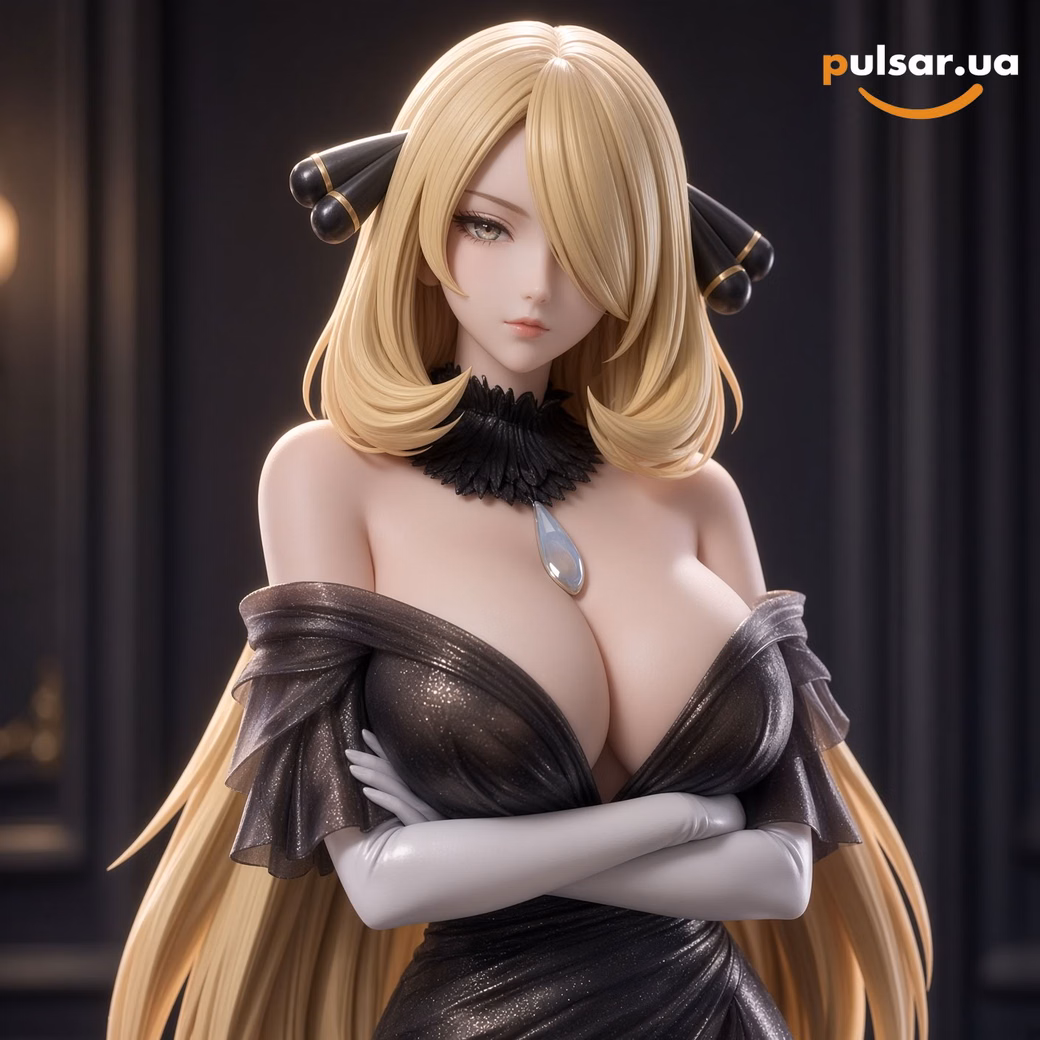 Оригінальна аніме фігурка   «CDKey × PG Studio Pokémon Cynthia 1/6 Scale Statue», фото 6